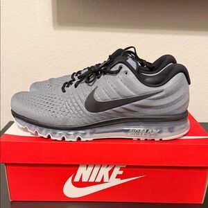 Nike Air Max 2017 in Cool Grey, Pure Platinum and Black